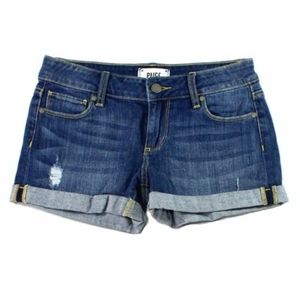 🎉HP🎊 PAIGE Jimmy Jimmy Cuffed Denim Shorts